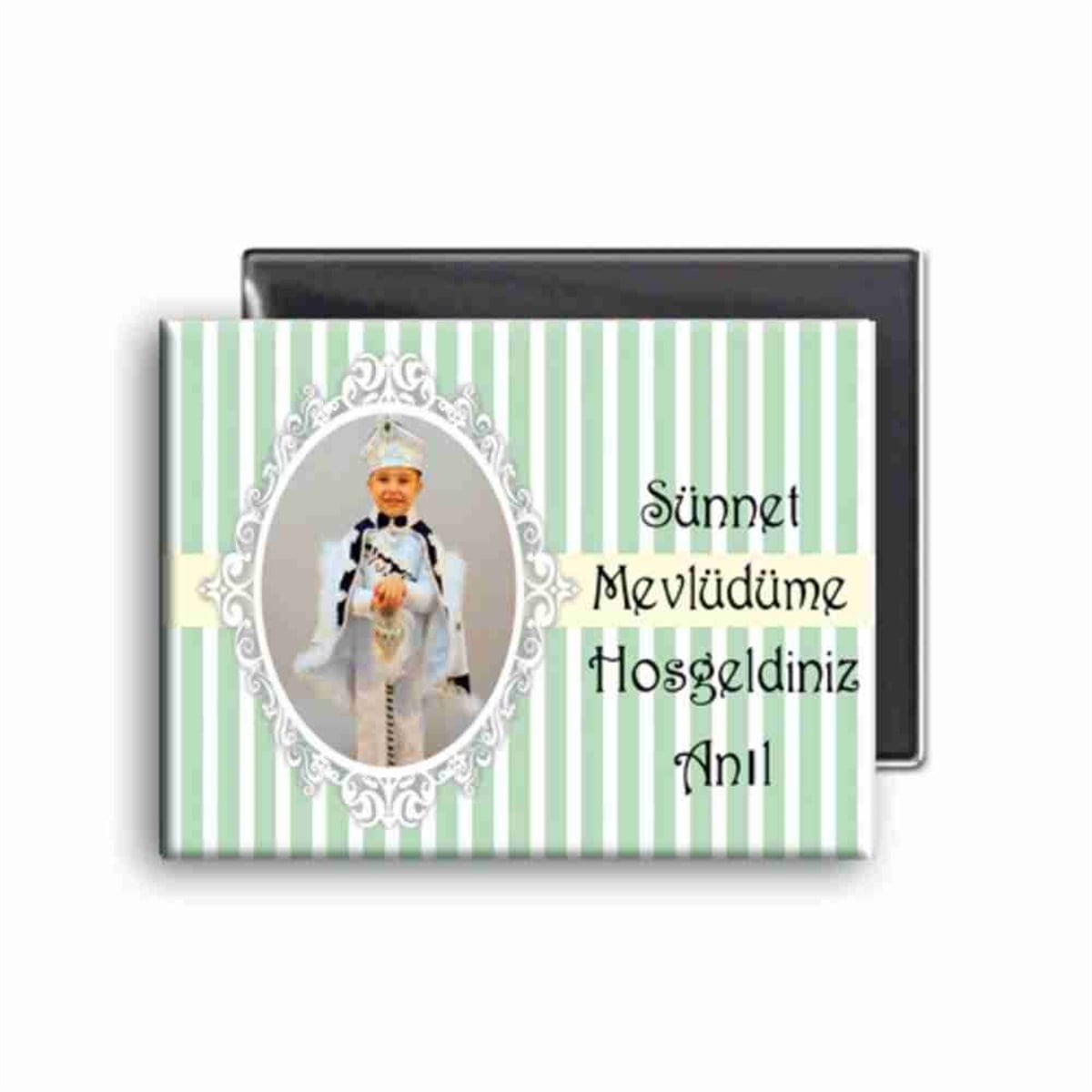 Sünnet Parti Seti Mint Yeşili Konsept Buzdolabı Magneti 