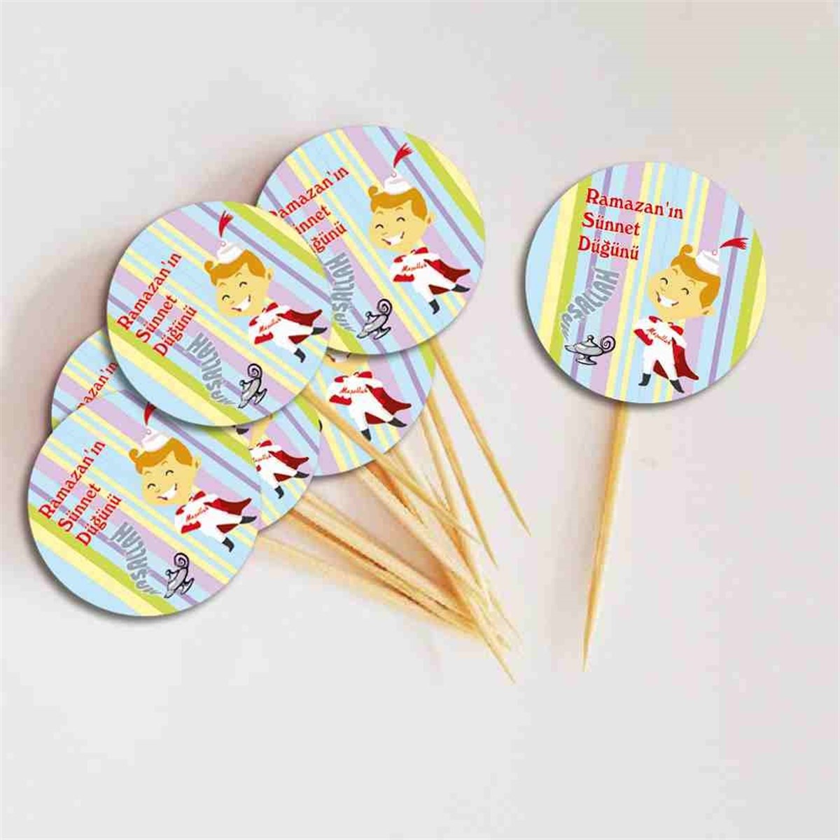 Sünnet Prensi Parti Seti Cupcake Kurdanı 