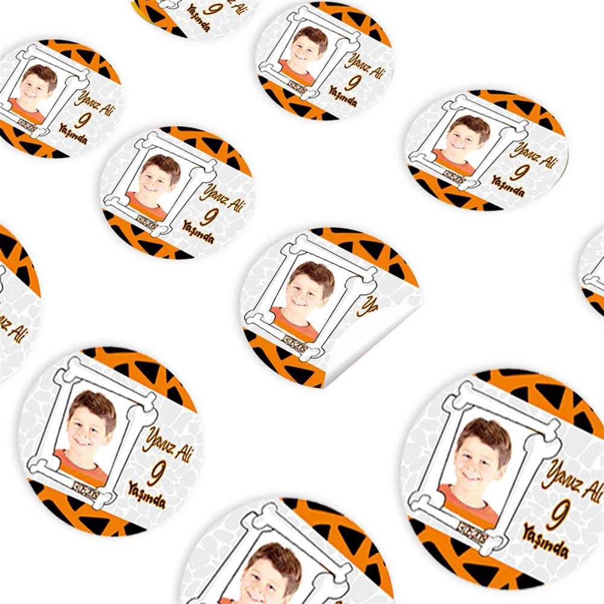 Taş Devri Eski Çağ Konsept Sticker 30 Adet 