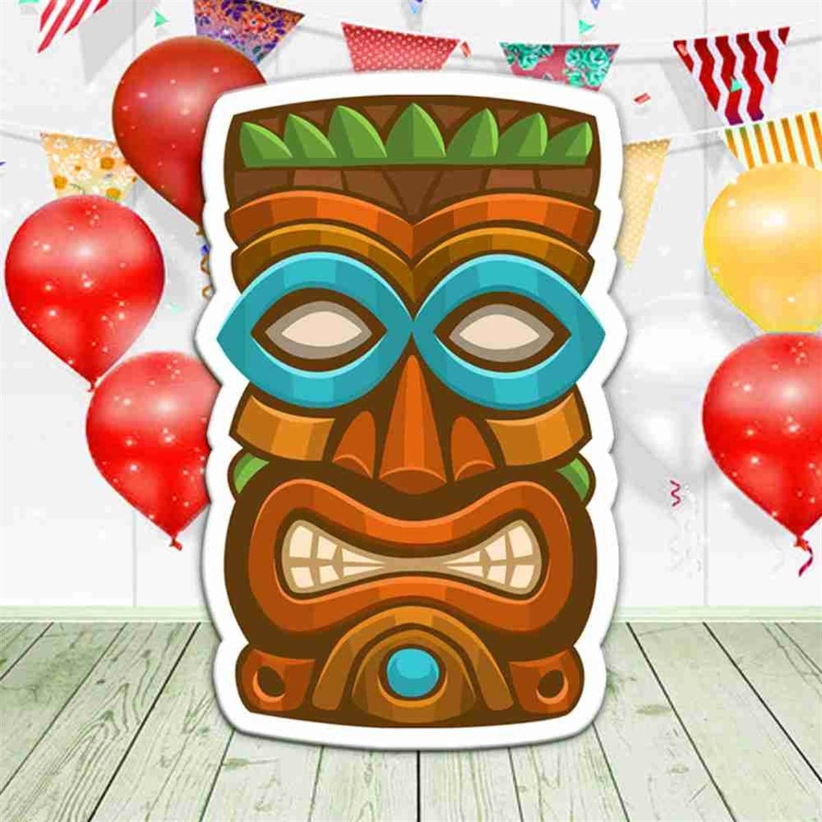 Uğurlu Tiki Figürü Şekilli Pano 
