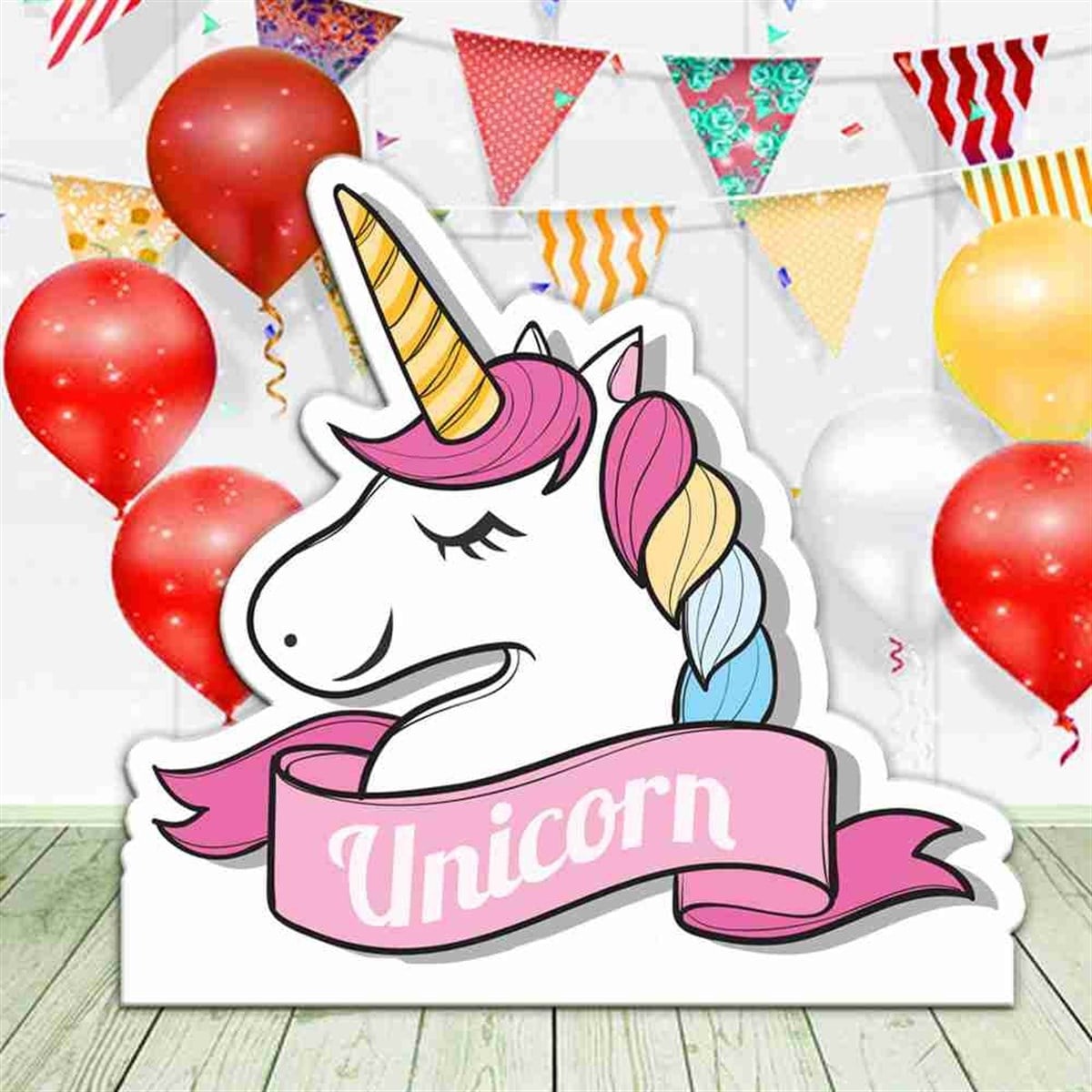 Unicorn Masa Süslemesi Kişiye Özel Tasarım 