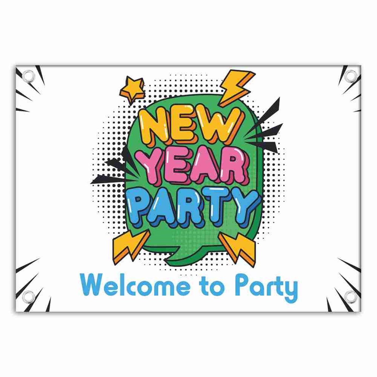 Yılbaşı Balosu Afiş Tasarımı 