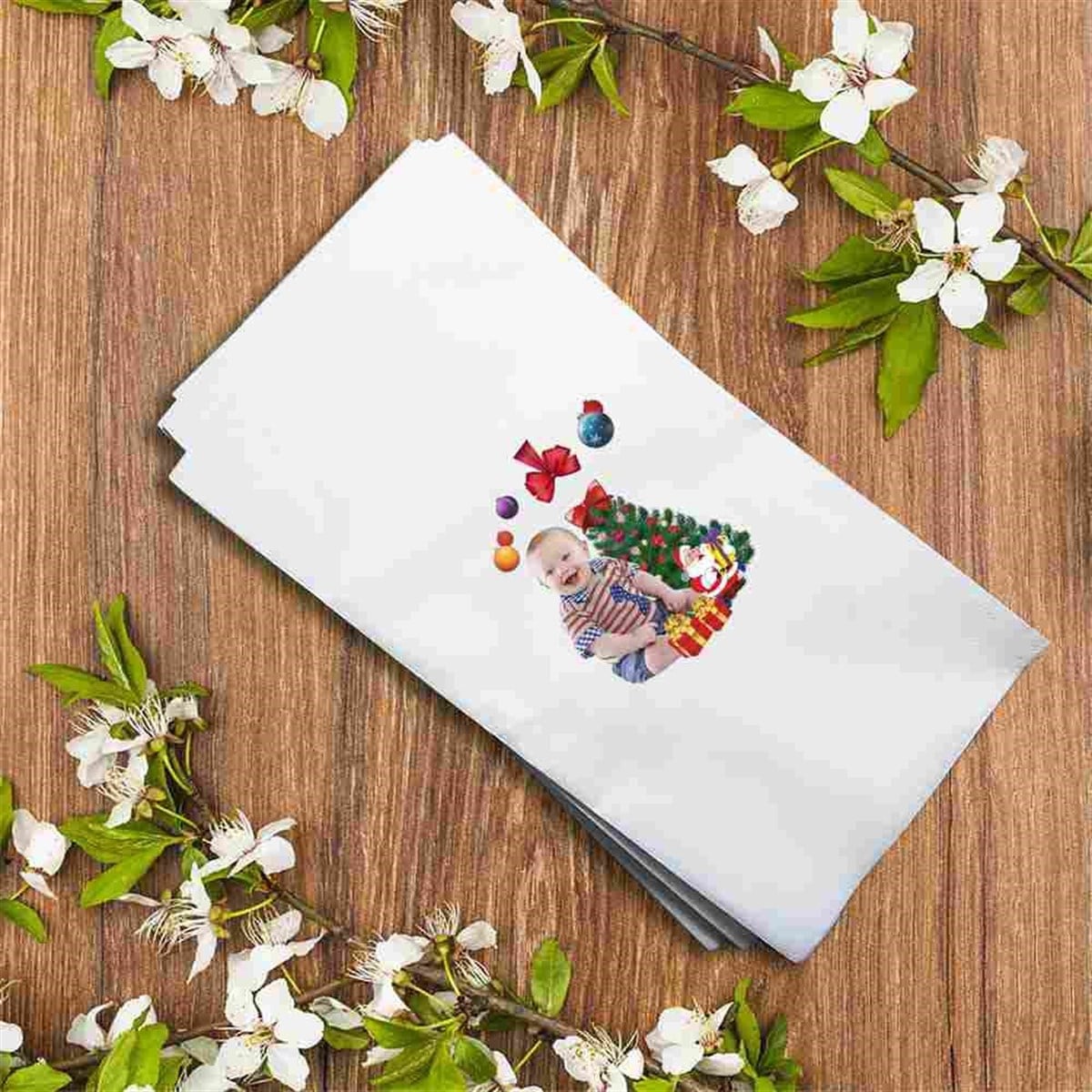 Yılbaşı Temalı Peçete Baskı  