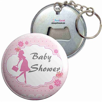 Anahtarlıklı Açacak Baby Shower 16 Parti Çocuk  