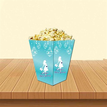 Baby Shower Popcorn Kutusu 