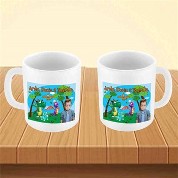 Mavi Safari Konsept Kupa Bardak Mug  