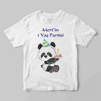 Tişört Baskı Panda Tema 