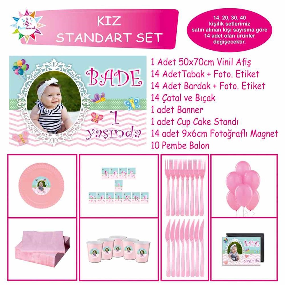  Puantiyeli Balon Konsept Standart Set  