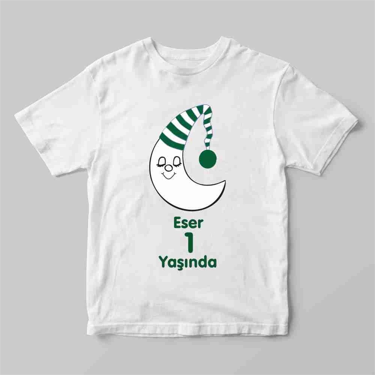 1 Yaş Aydede Temalı Tişört  
