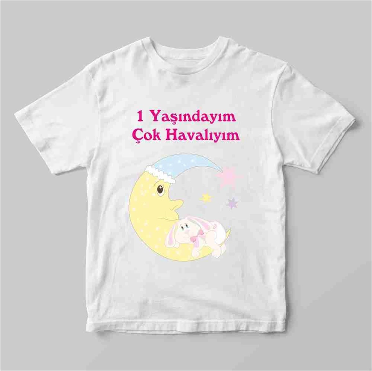 1 Yaş Zıbın Tişört Baskı 