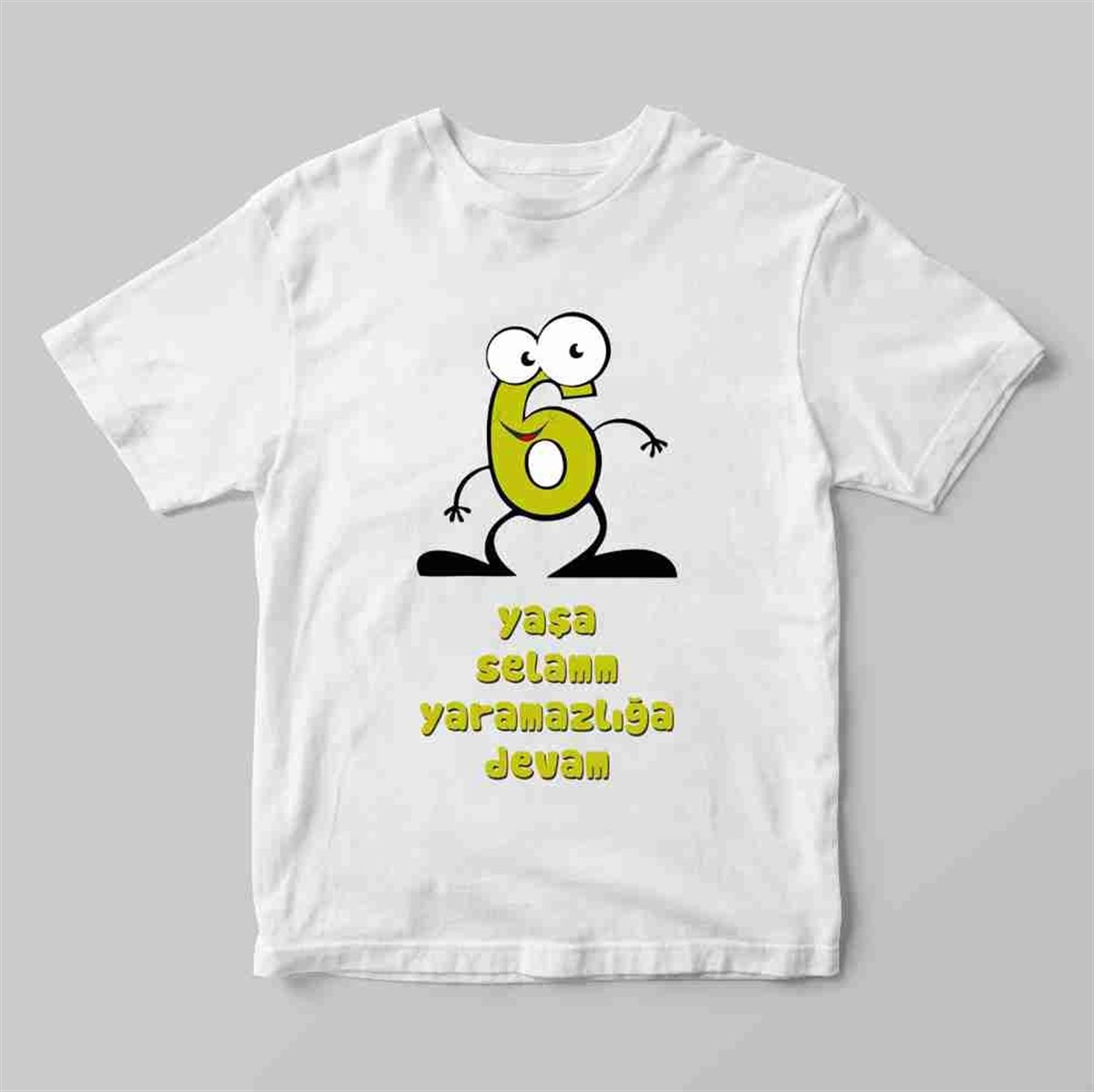5 Yaş Tişört Baskısı 
