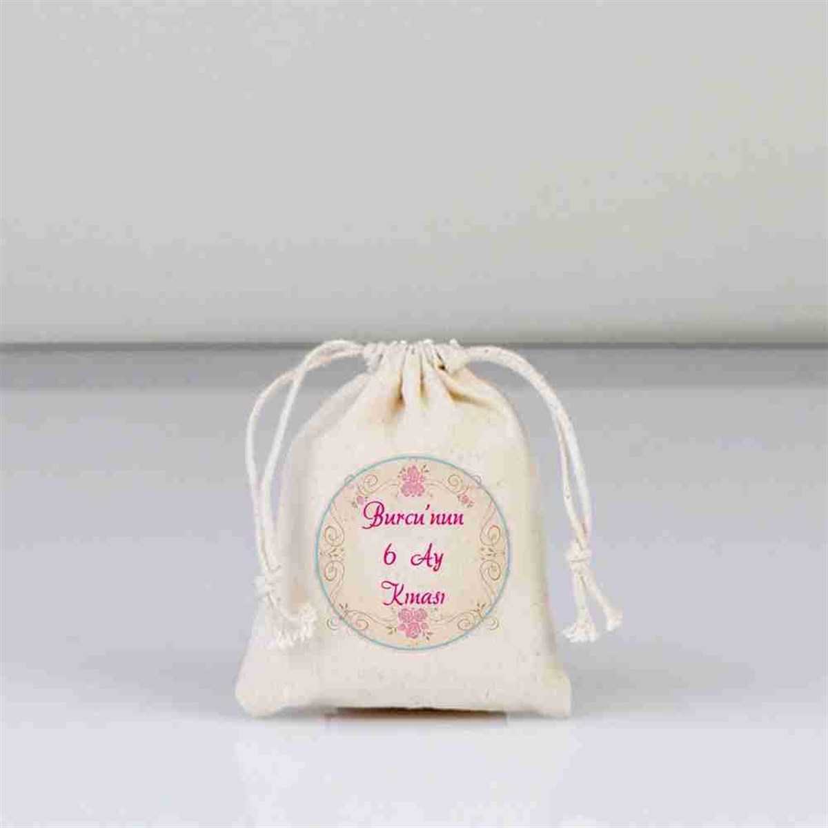 6 Ay Kınası Süslemeli Kese 