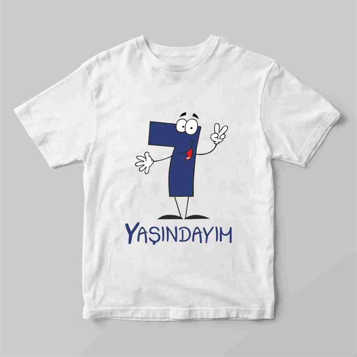 7 Yaşa Özel Tişört Tasarımı 