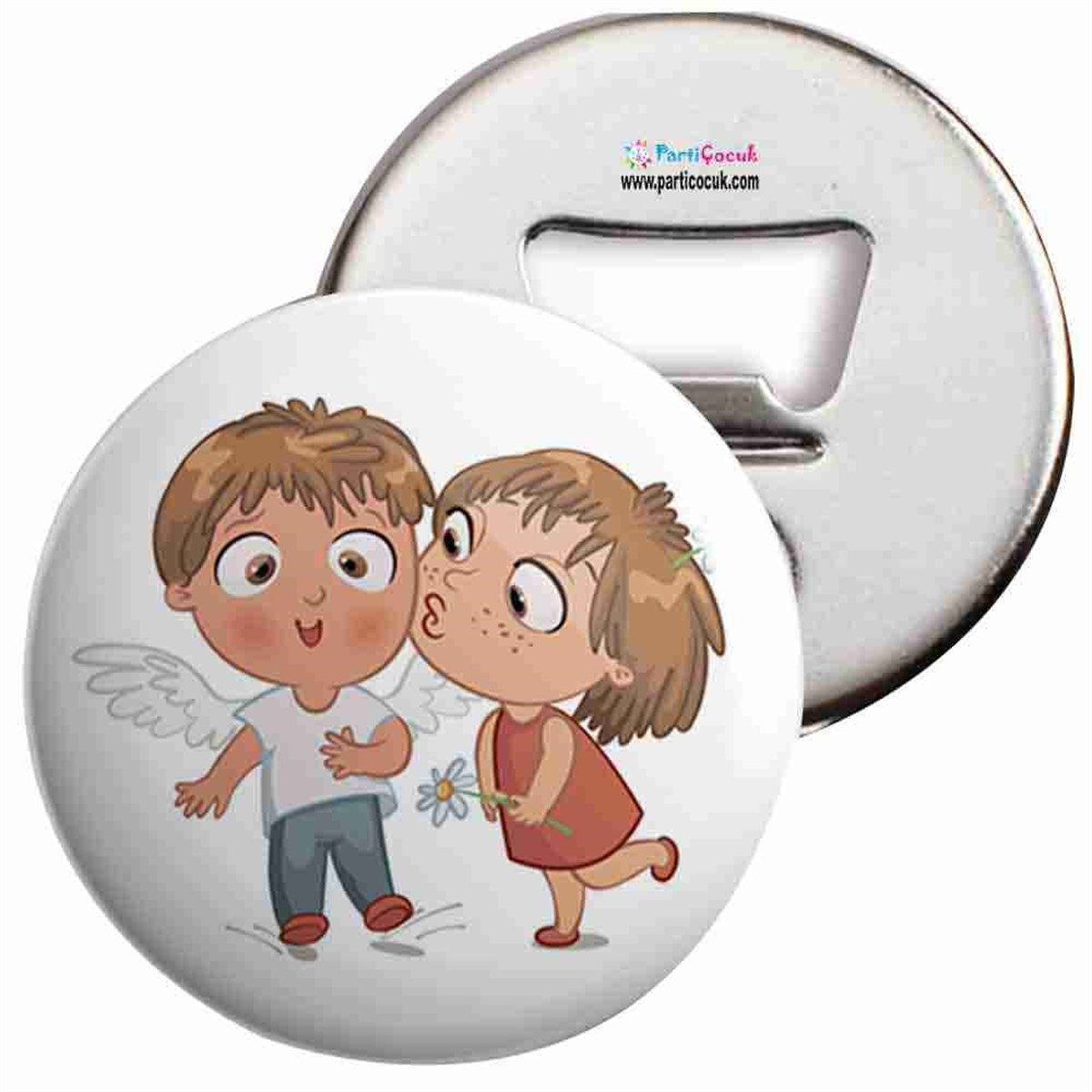 Açacaklı Buzdolabı Magneti Aşk 11 Parti Çocuk  