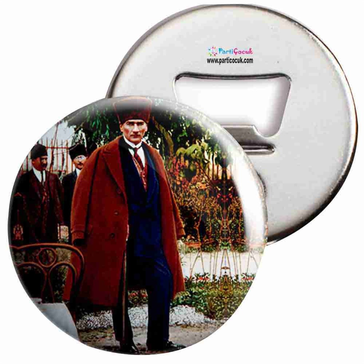 Açacaklı Buzdolabı Magneti Atatürk Resmi 10 Parti Çocuk  