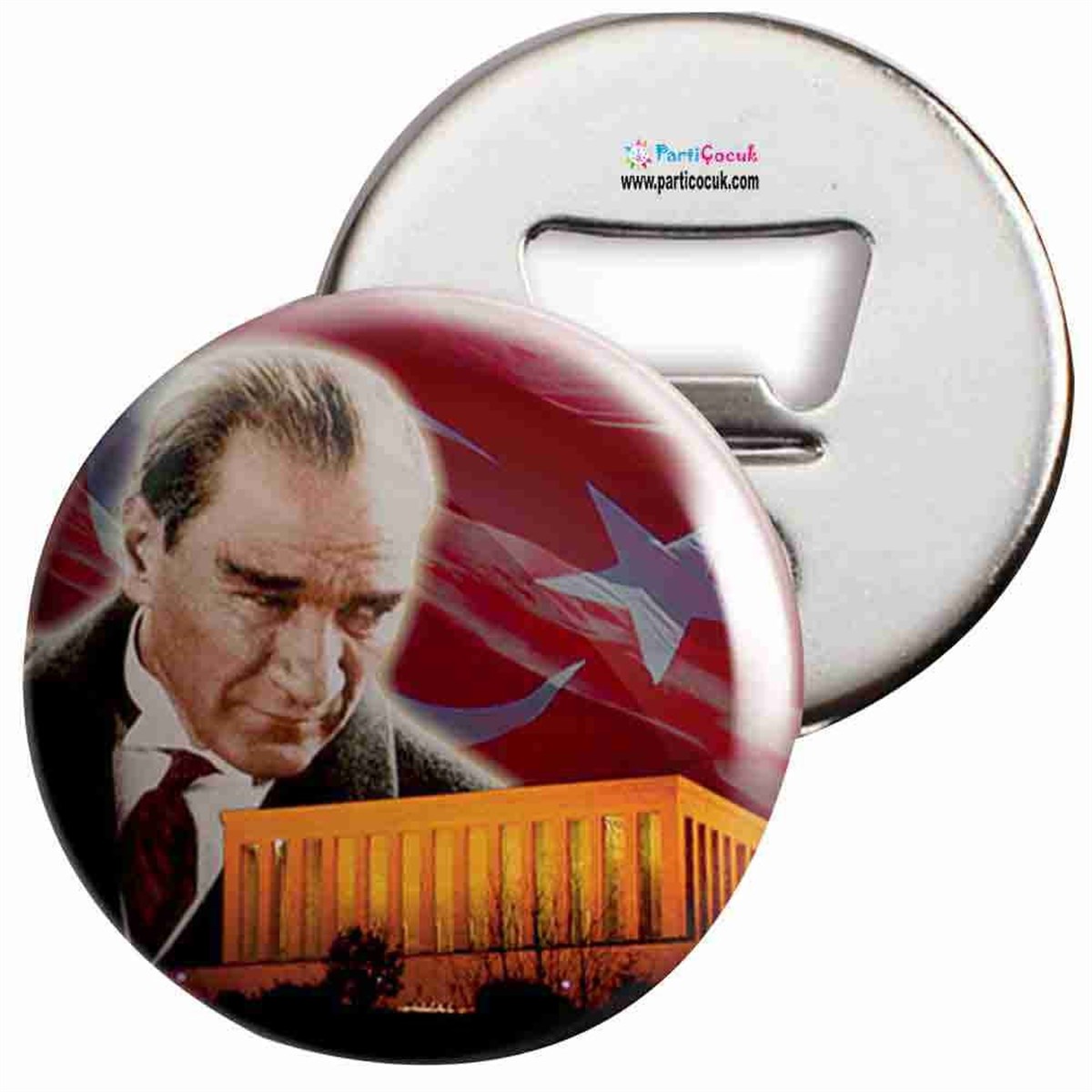 Açacaklı Buzdolabı Magneti Atatürk Resmi 8 Parti Çocuk  