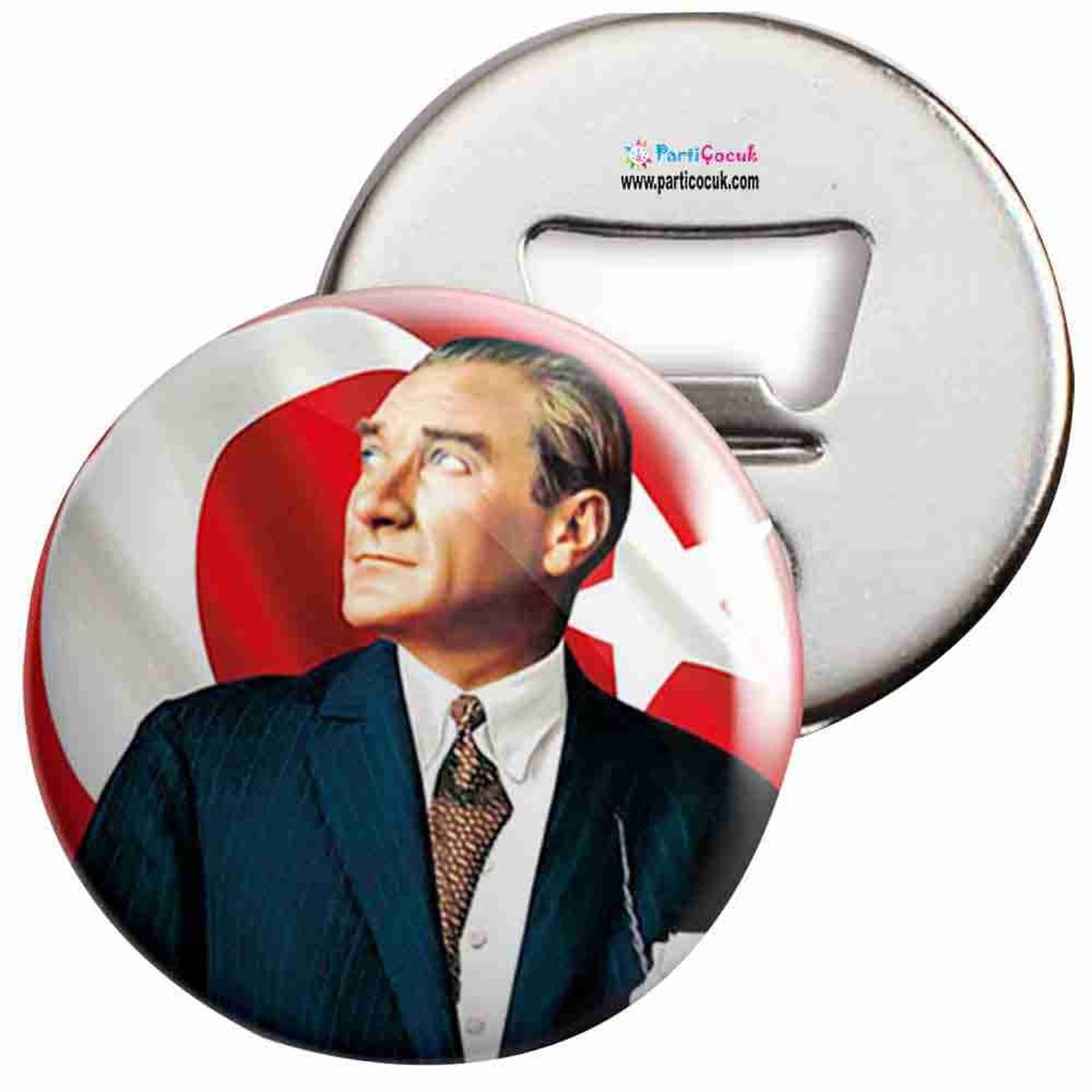 Açacaklı Buzdolabı Magneti Atatürk Resmi 7 Parti Çocuk  