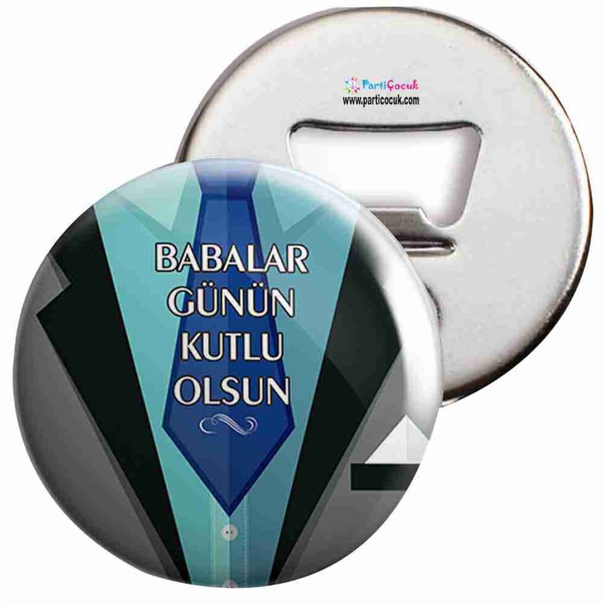 Açacaklı Buzdolabı Magneti Babalar Günü 9 Parti Çocuk  