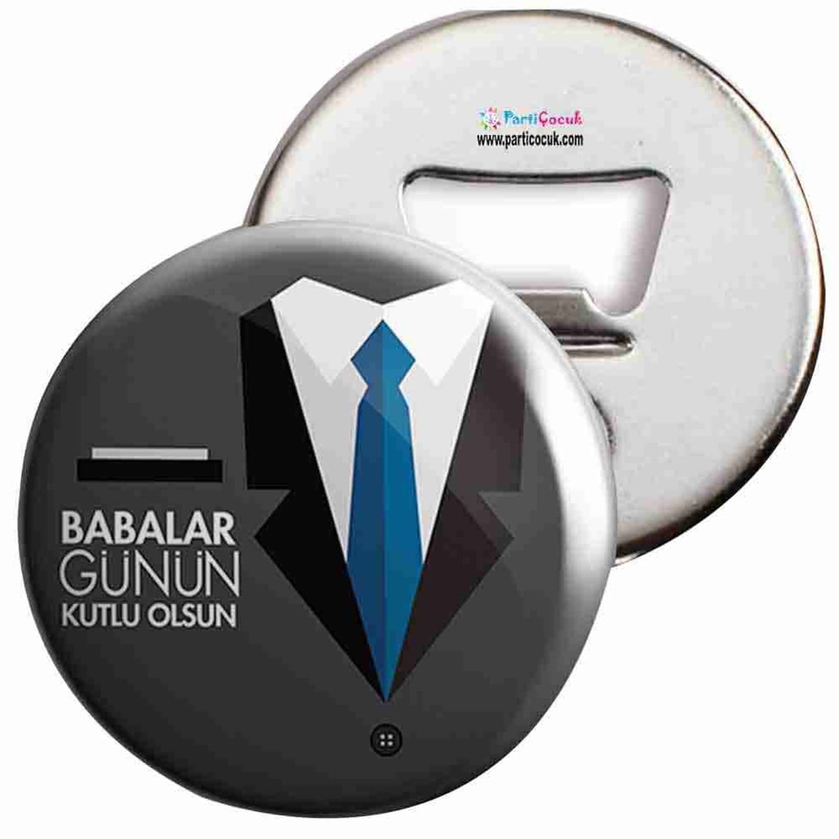 Açacaklı Buzdolabı Magneti Babalar Günü 15 Parti Çocuk  