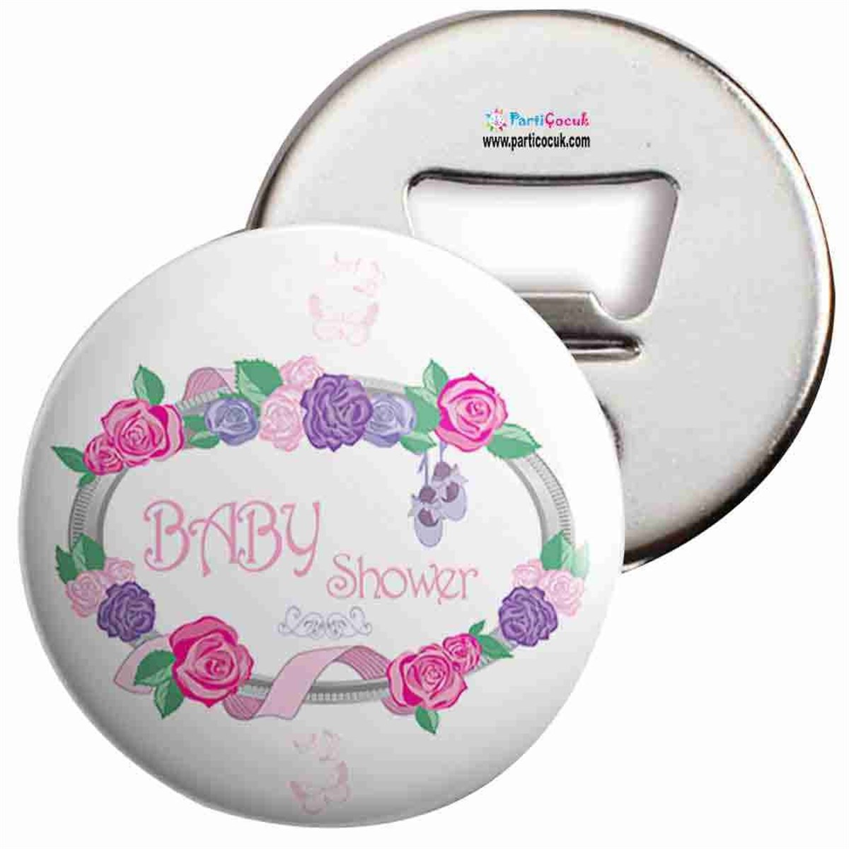 Açacaklı Buzdolabı Magneti Baby Shower 14 Parti Çocuk  