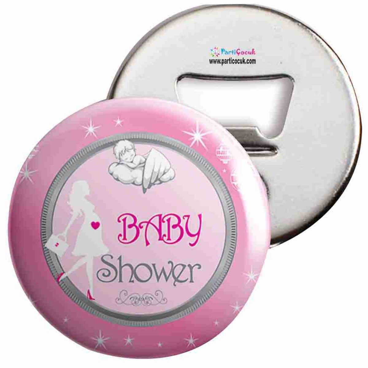 Açacaklı Buzdolabı Magneti Baby Shower 5 Parti Çocuk  