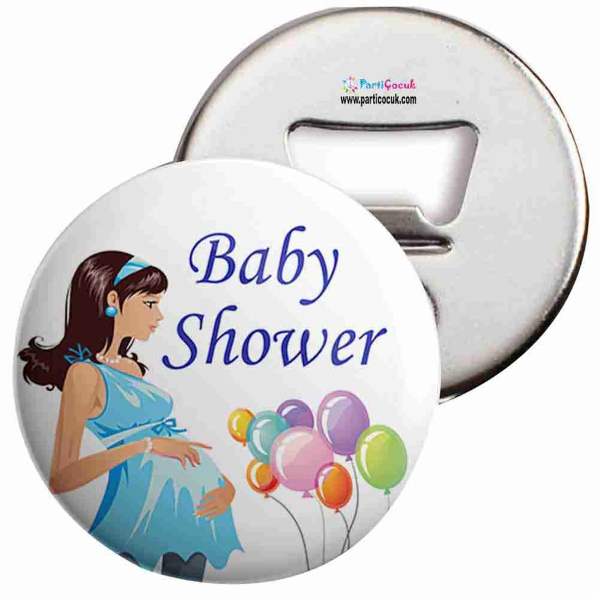 Açacaklı Buzdolabı Magneti Baby Shower 7 Parti Çocuk  