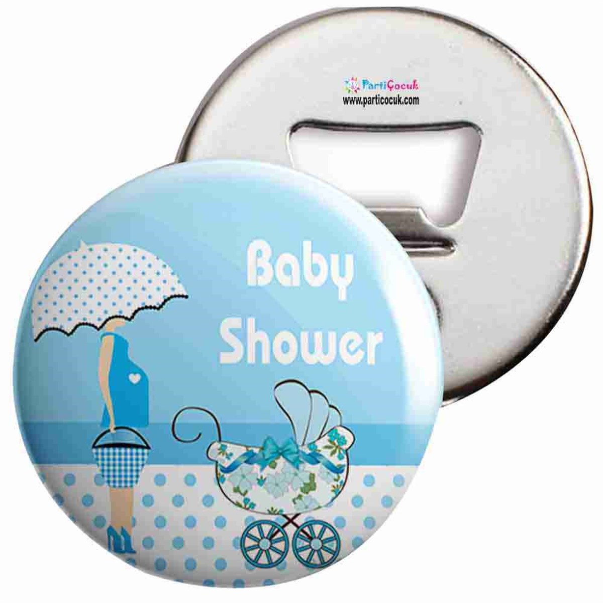 Açacaklı Buzdolabı Magneti Baby Shower 12 Parti Çocuk  