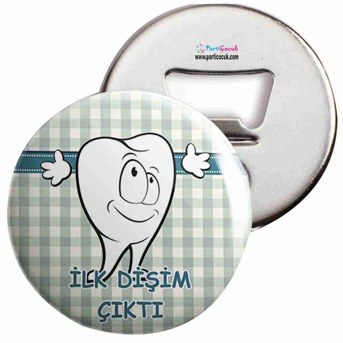 Açacaklı Buzdolabı Magneti Diş Buğdayı 6 Parti Çocuk   