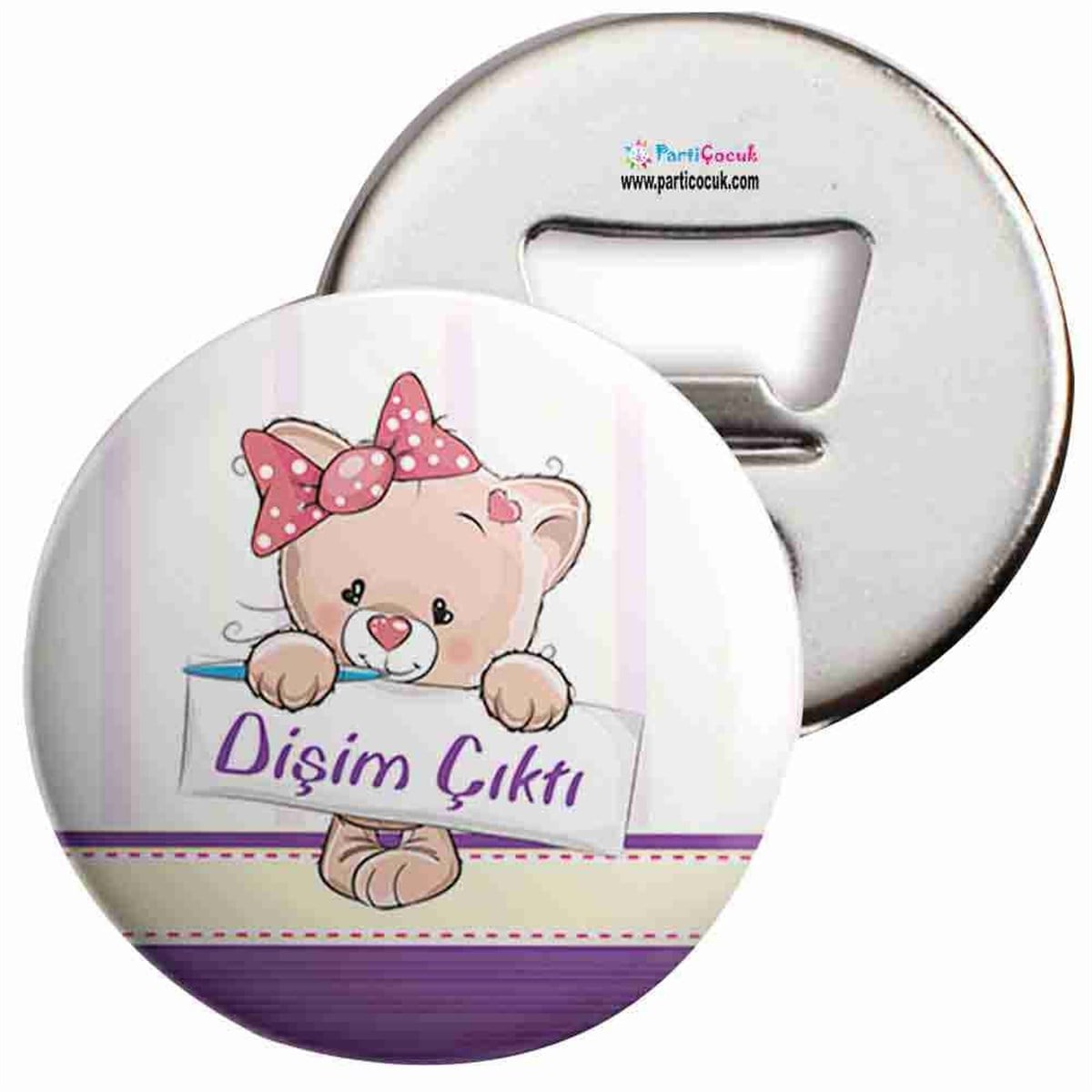 Açacaklı Buzdolabı Magneti Diş Buğdayı 7 Parti Çocuk   