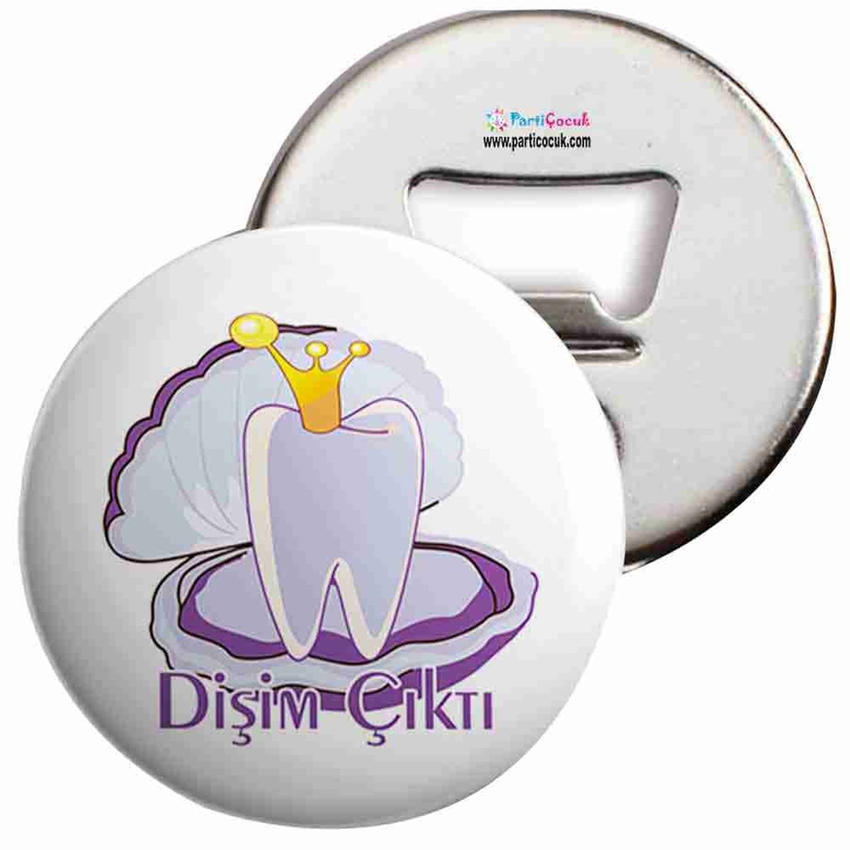 Açacaklı Buzdolabı Magneti Diş Buğdayı 8 Parti Çocuk   