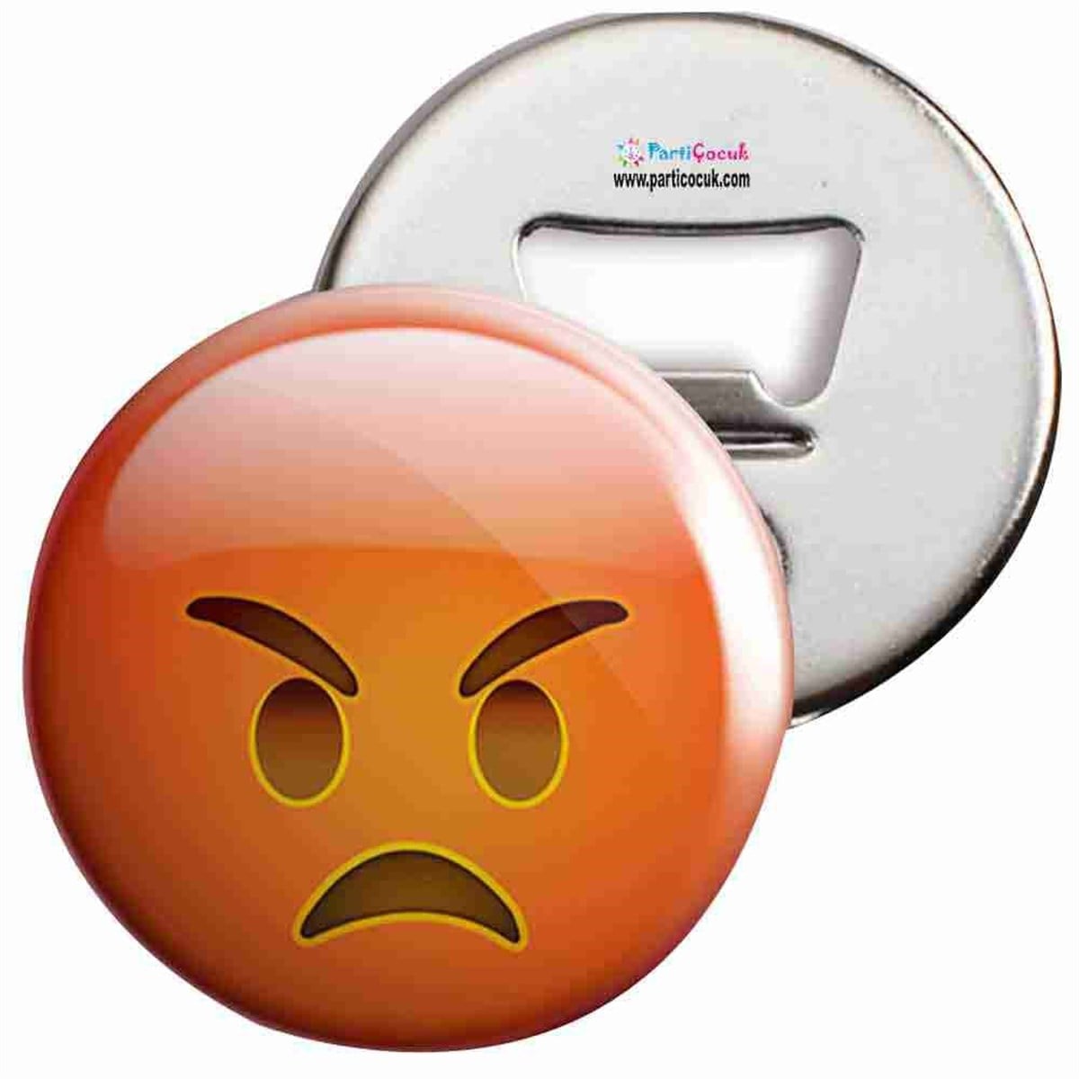 Açacaklı Buzdolabı Magneti Emoji 2 Parti Çocuk   