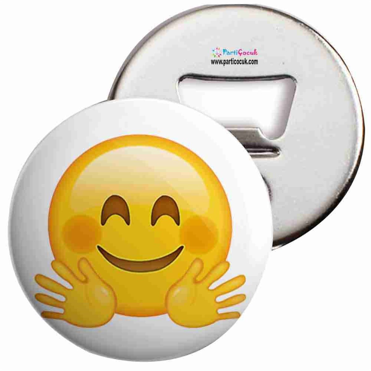 Açacaklı Buzdolabı Magneti Emoji 3 Parti Çocuk   
