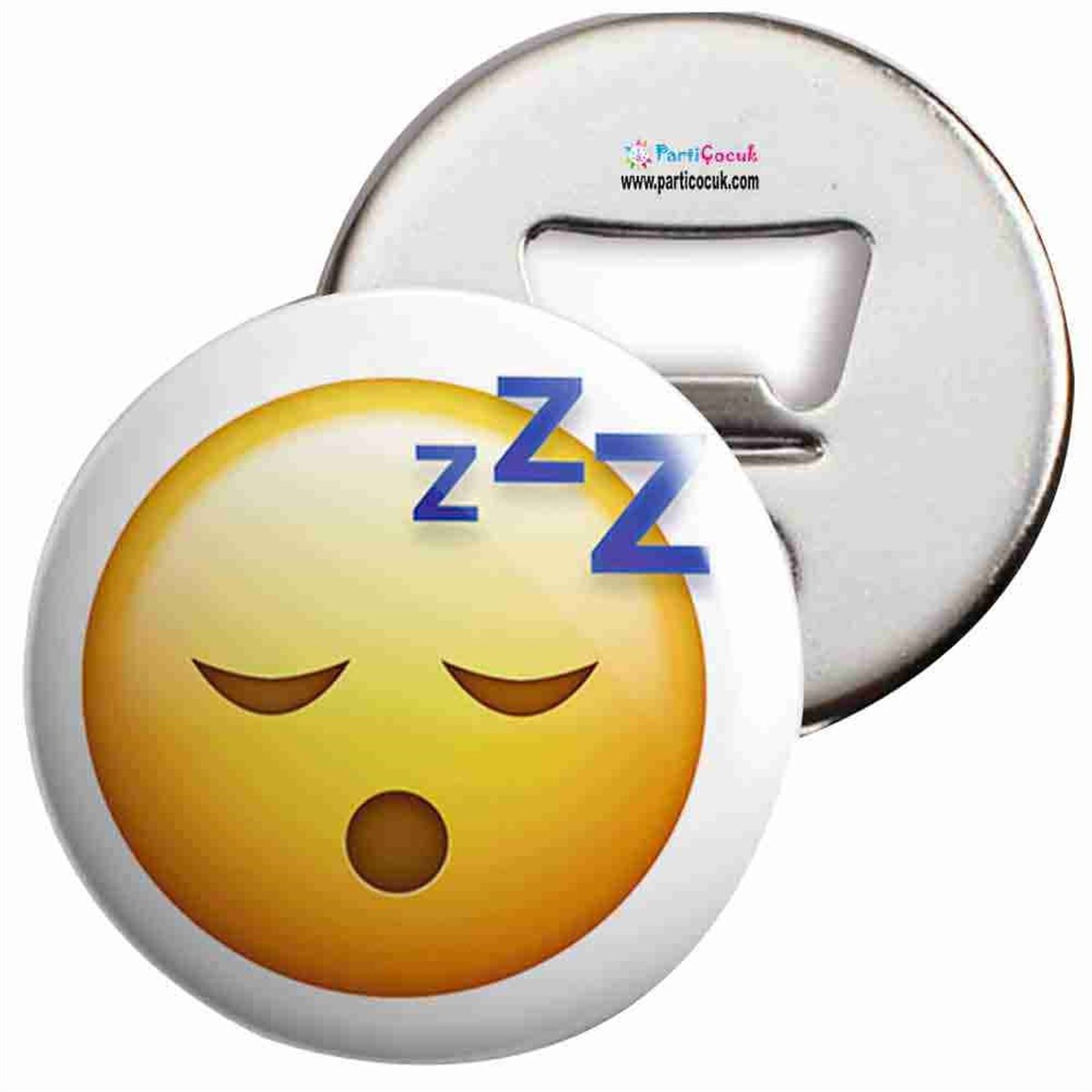 Açacaklı Buzdolabı Magneti Emoji 4 Parti Çocuk   