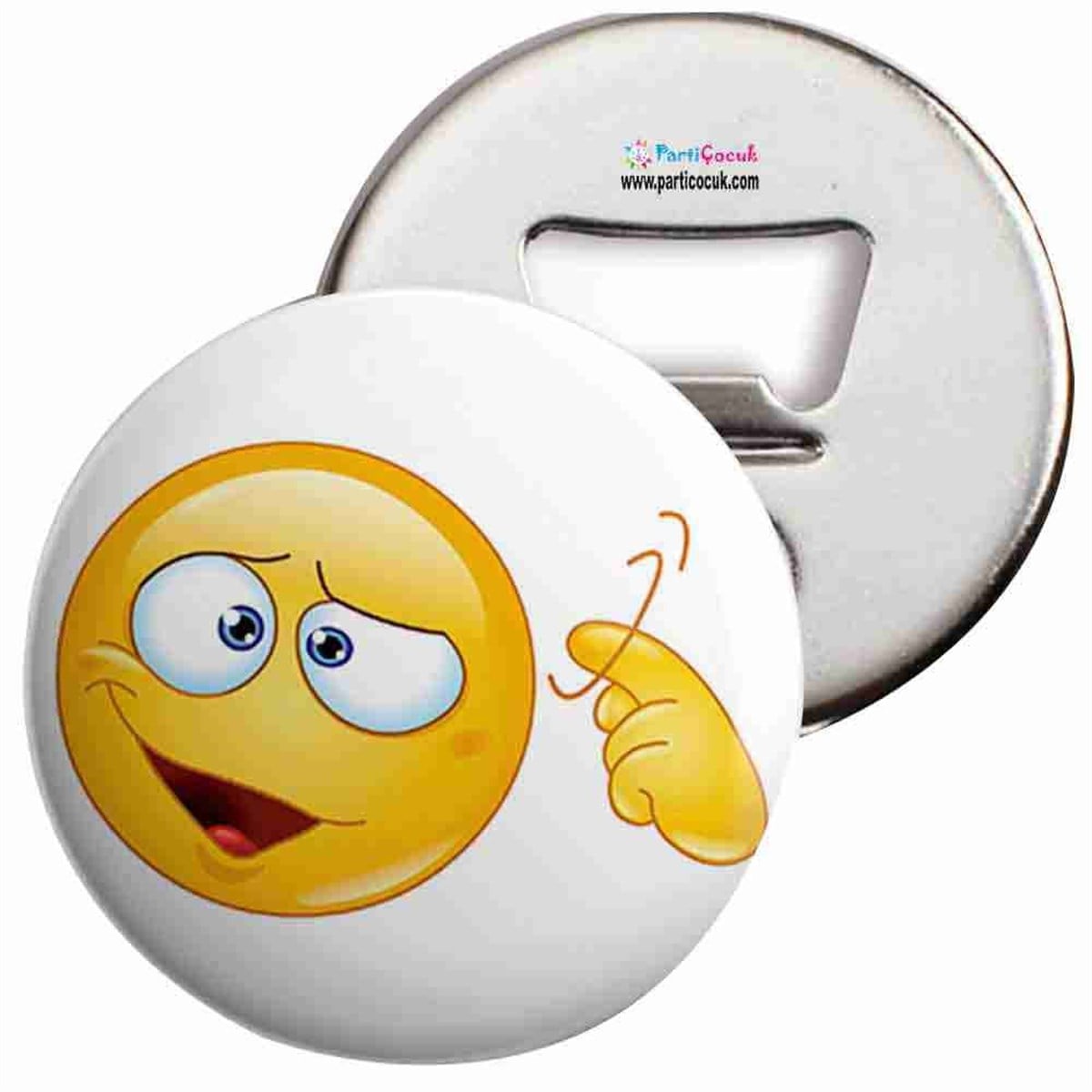 Açacaklı Buzdolabı Magneti Emoji 5 Parti Çocuk   