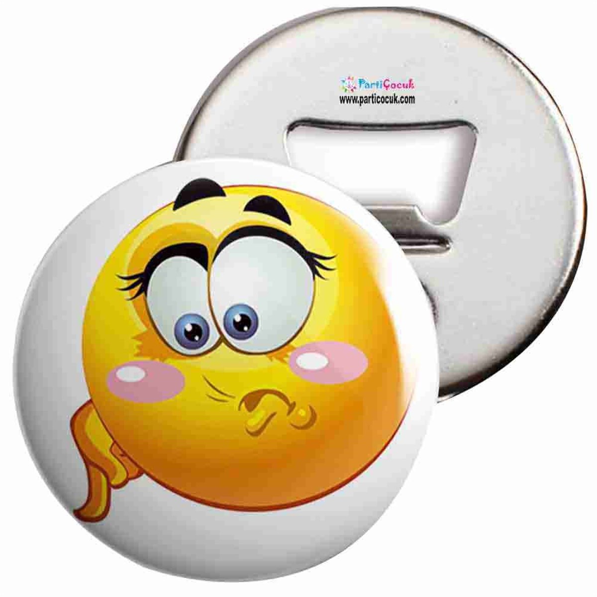 Açacaklı Buzdolabı Magneti Emoji 7 Parti Çocuk   