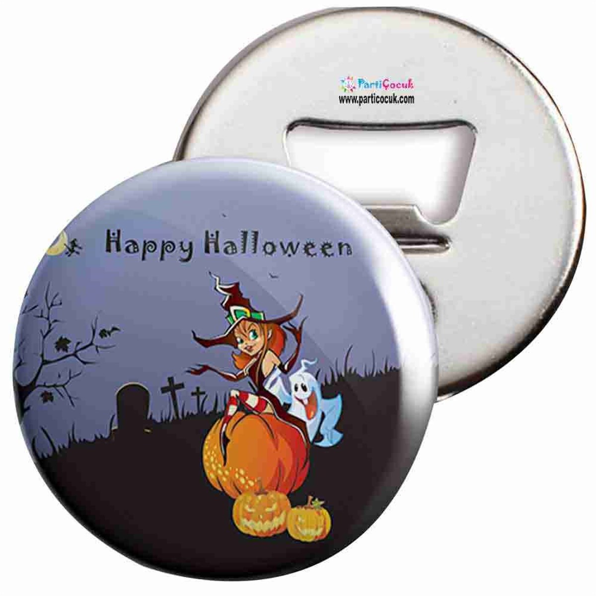 Açacaklı Buzdolabı Magneti Halloween 16 Parti Çocuk   