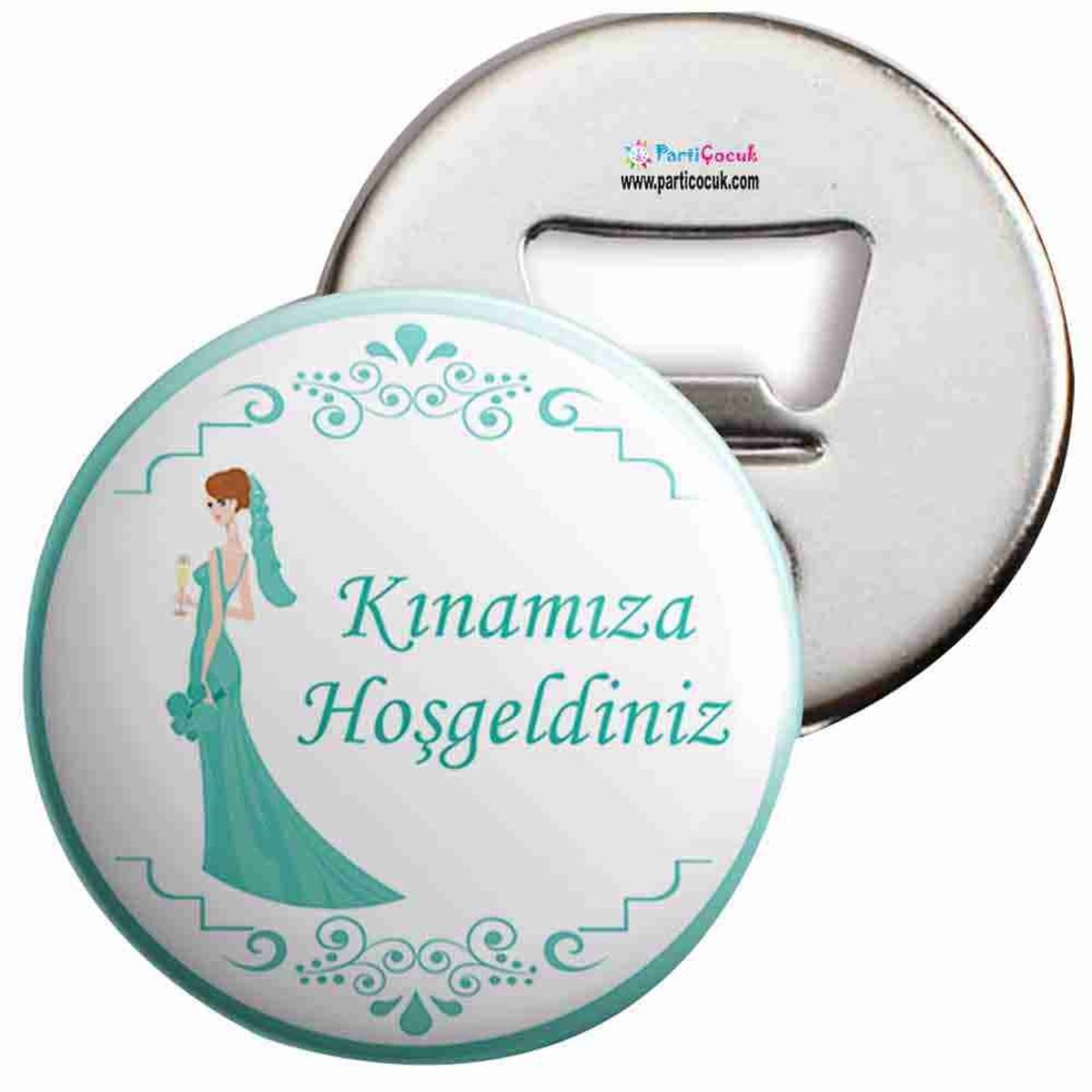 Açacaklı Buzdolabı Magneti Kına 5 Parti Çocuk  