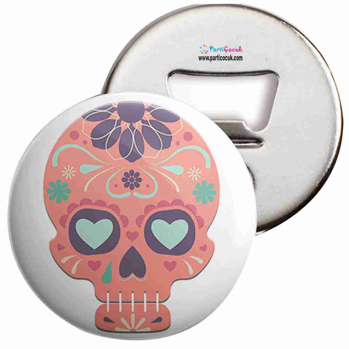 Açacaklı Buzdolabı Magneti Kuru Kafa 7 Parti Çocuk  