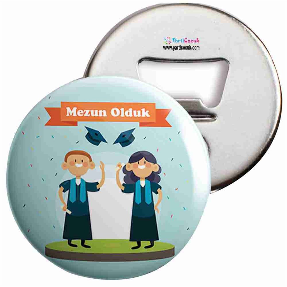 Açacaklı Buzdolabı Magneti Mezuniyet Töreni 10 Parti Çocuk  