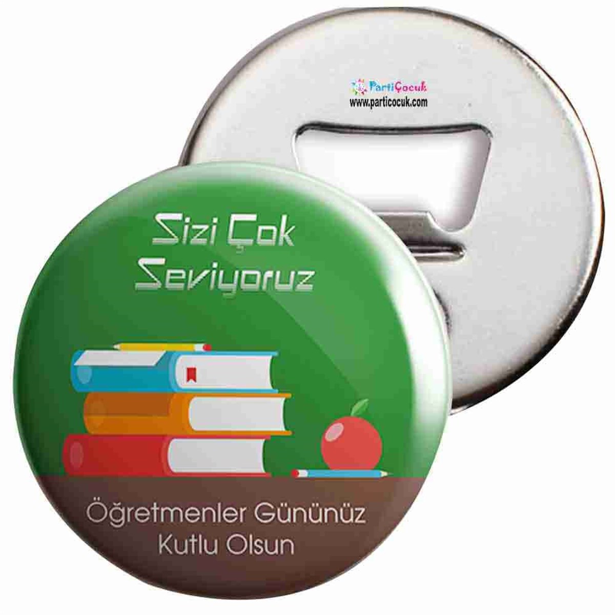 Açacaklı Buzdolabı Magneti Öğretmenler Günü 2 Parti Çocuk  