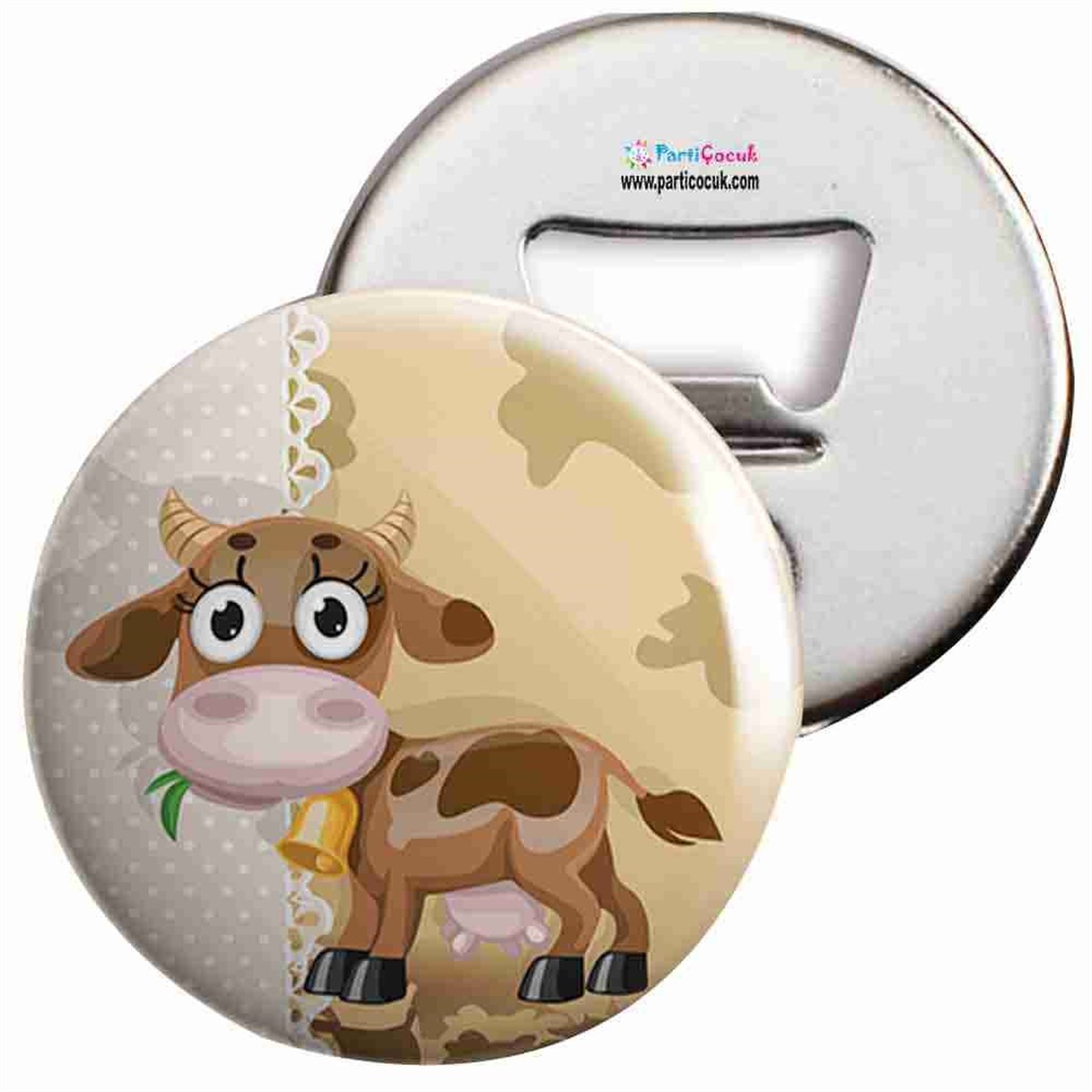 Açacaklı Buzdolabı Magneti Sevimli Hayvanlar 3 Parti Çocuk  