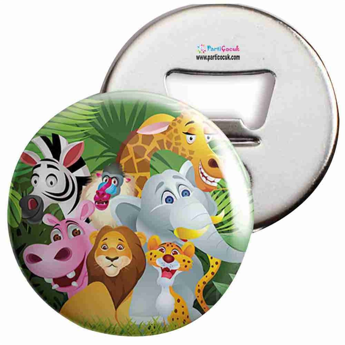 Açacaklı Buzdolabı Magneti Sevimli Hayvanlar 11 Parti Çocuk  