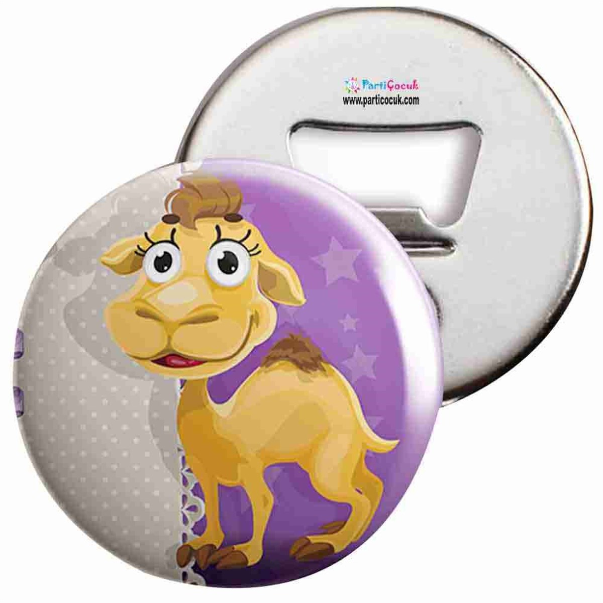 Açacaklı Buzdolabı Magneti Sevimli Hayvanlar 4 Parti Çocuk  