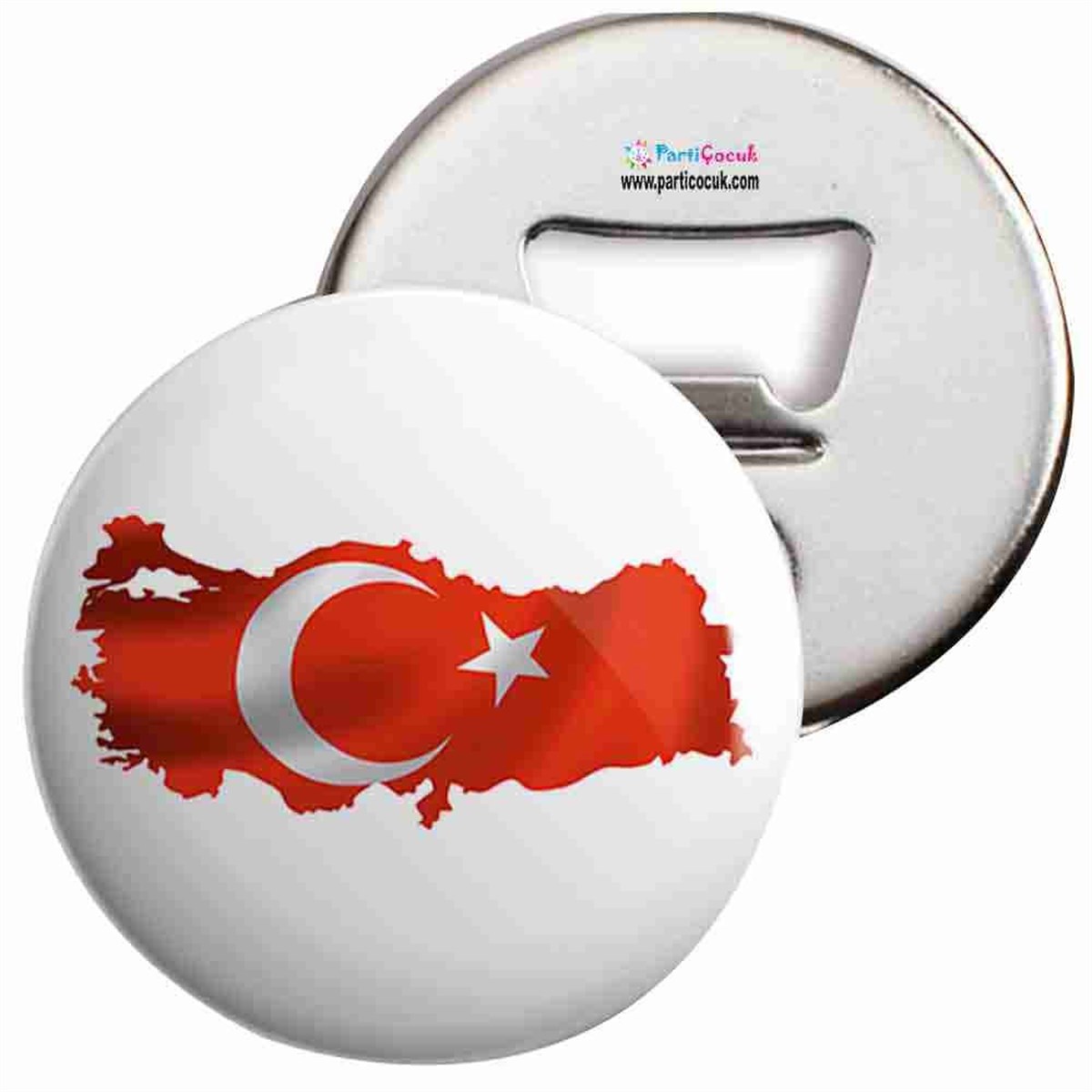 Açacaklı Buzdolabı Magneti Türk Bayrağı 1 Parti Çocuk  