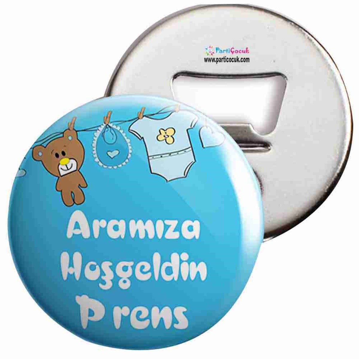 Açacaklı Buzdolabı Magneti Yeni Doğan 4 Parti Çocuk  