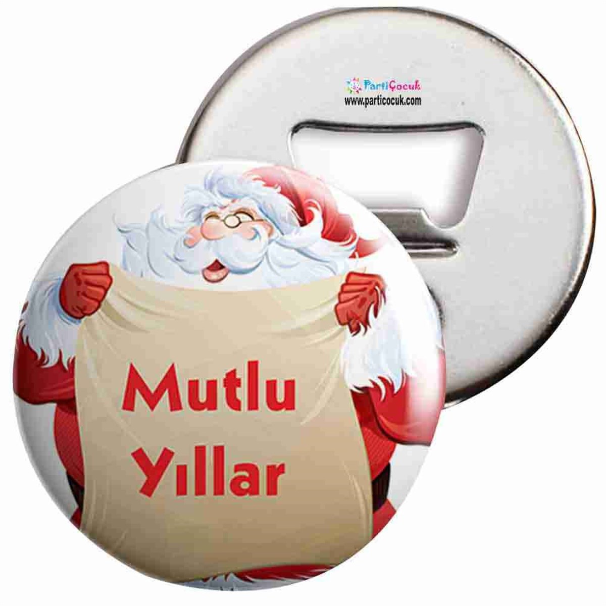 Açacaklı Buzdolabı Magneti Yılbaşı 14 Parti Çocuk  