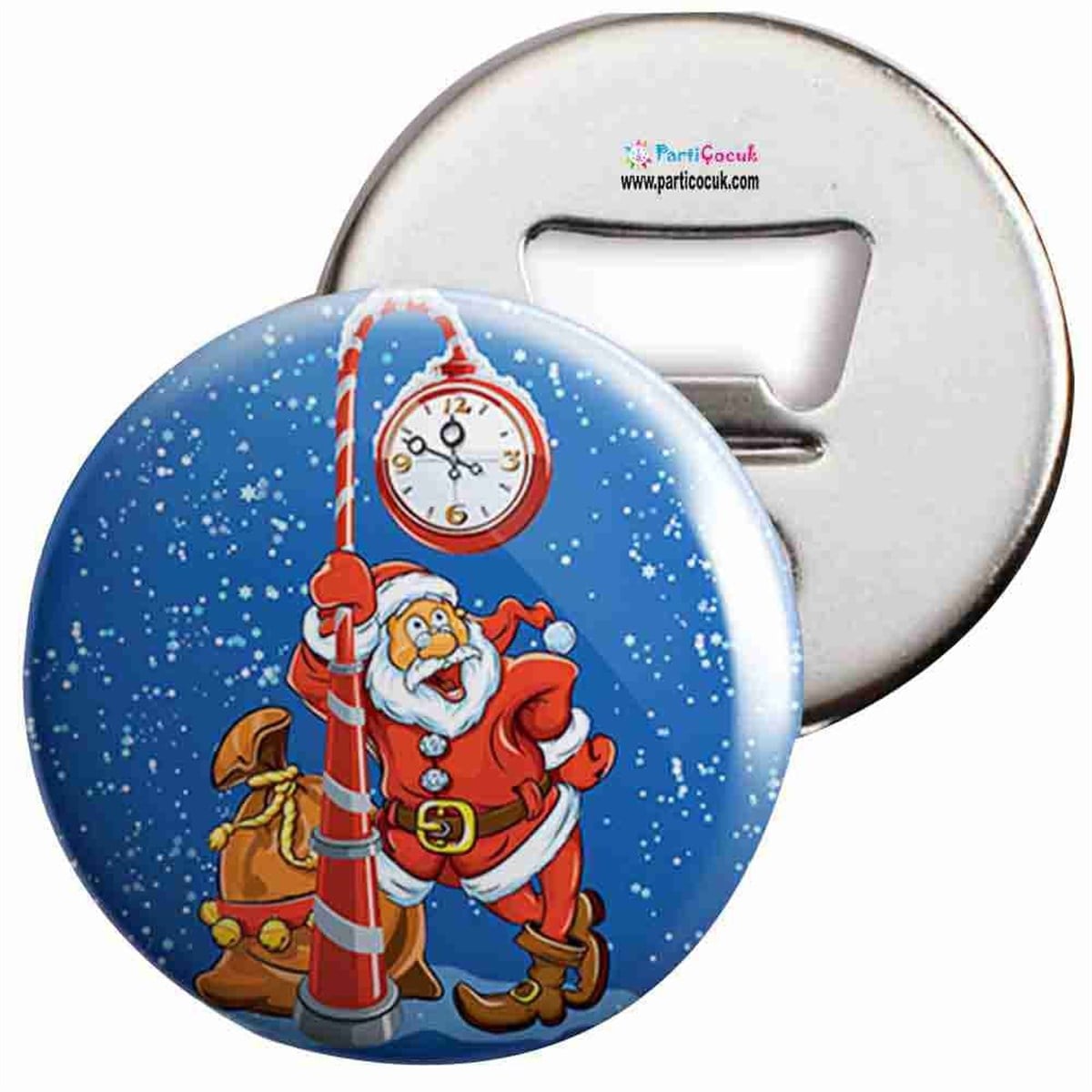 Açacaklı Buzdolabı Magneti Yılbaşı 9 Parti Çocuk  