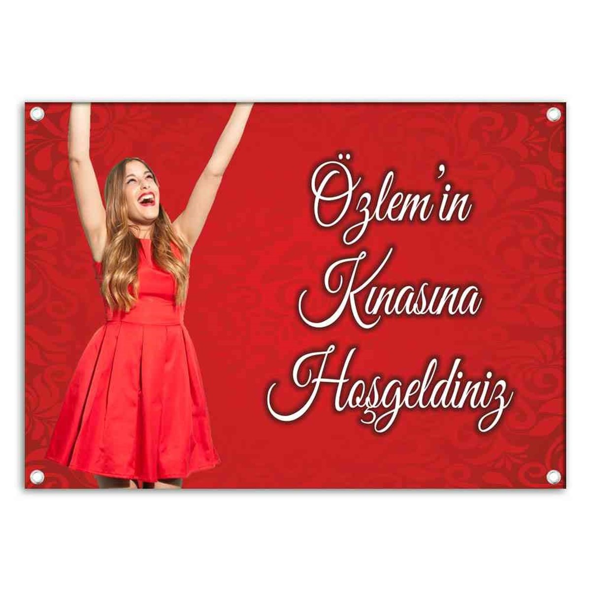 Afiş Kına Davet Organizasyon Afiş 