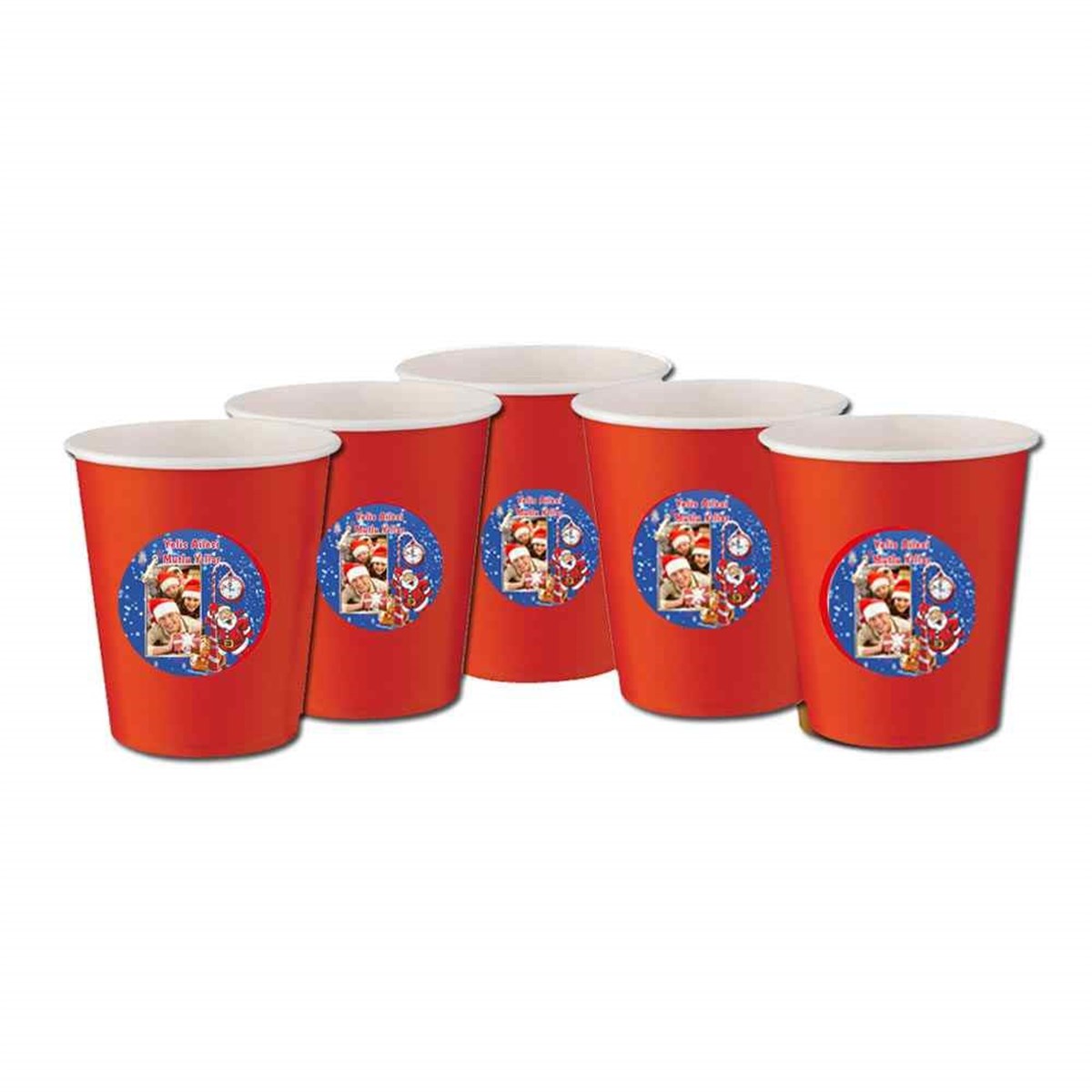 Aile Temalı Bardak 5 Adet 