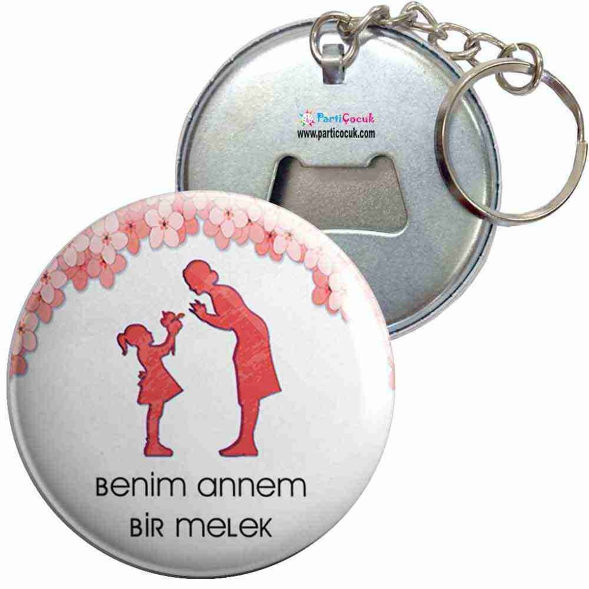 Anahtarlıklı Açacak Anneler Günü 3 Parti Çocuk 